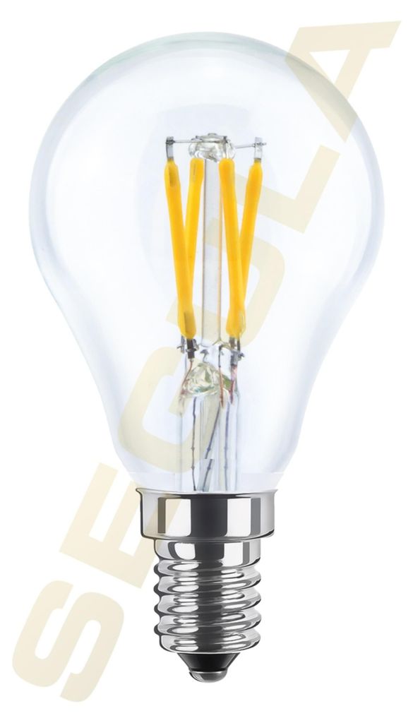 Segula LED Tropfenlampe klar E14 3W 2200K dimmbar