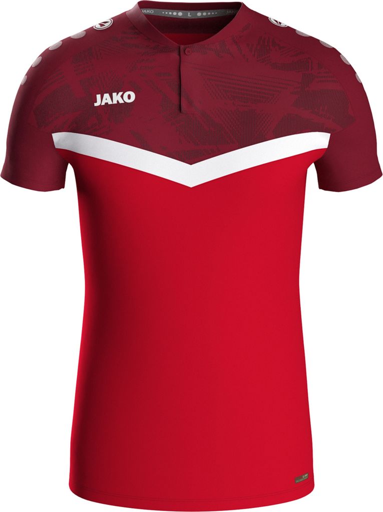 Jako Iconic Poloshirt Herren - Rot / Bordeaux