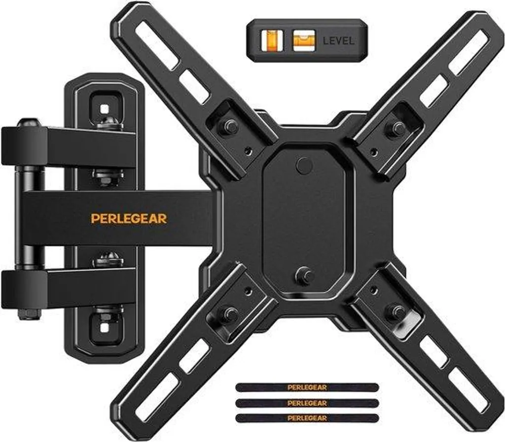 Support TV mural ultra résistant 20kg compatible VESA 200x200 fixe