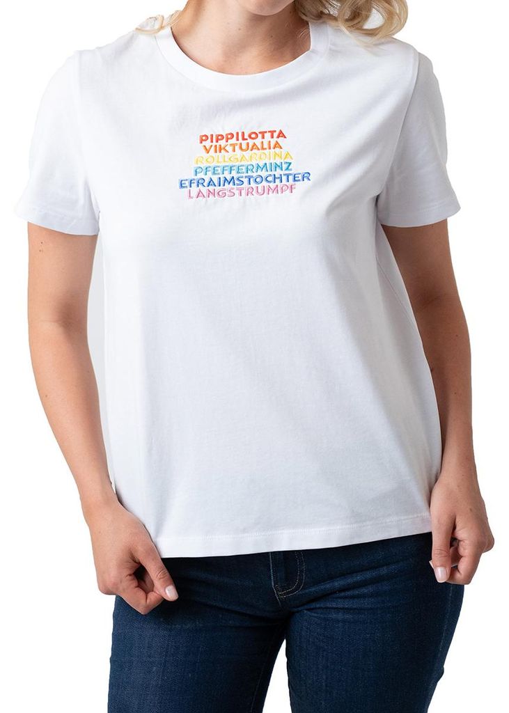 BAVARIAN CAPS BC T-Shirt "Pippilotta Viktualia" 002-WEIß Produktbild 