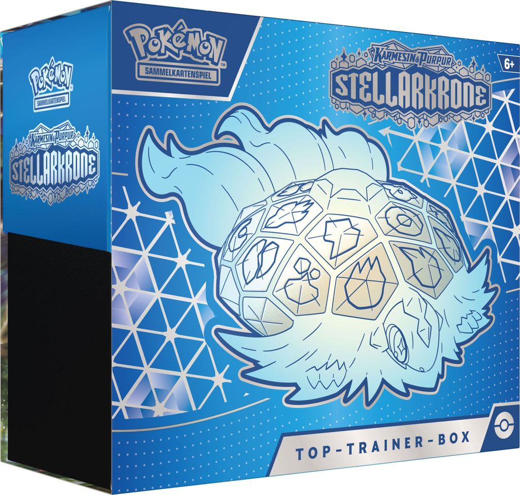 Pokémon-Sammelkartenspiel: Top-Trainer-Box Karmesin & Produktbild 
