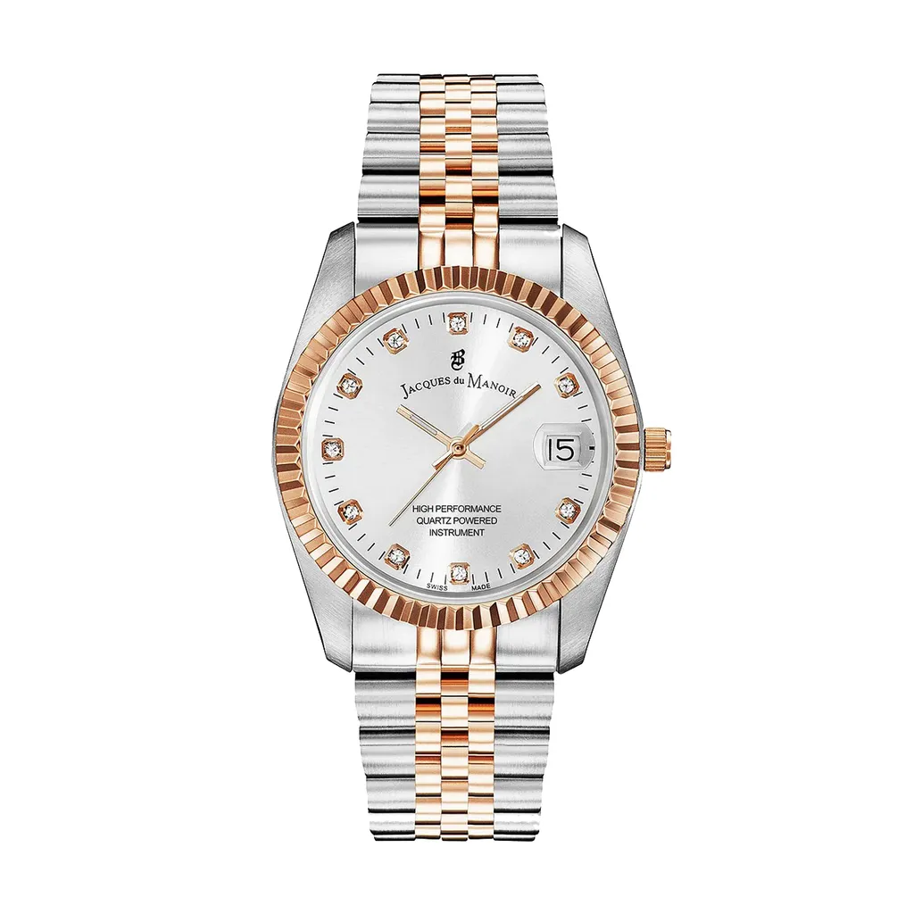 Montre Femme Elégante Jacques du Manoir NRO.23 pour Tenue de Bureau Chic