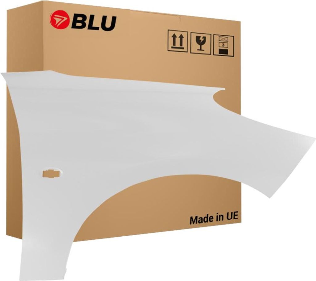 BLU Aile Compatible avec Peugeot 206+ EWP Droite Weiss Image du produit 