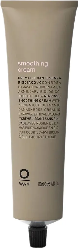 Smoothing Cream OWAY 150ml crème de lissage anti-frizz haute efficacité