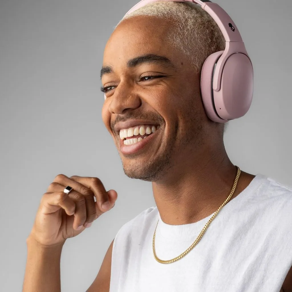 Casque Bluetooth supra-auriculaire Skullcandy Crusher 540, Rose Tendre - 3