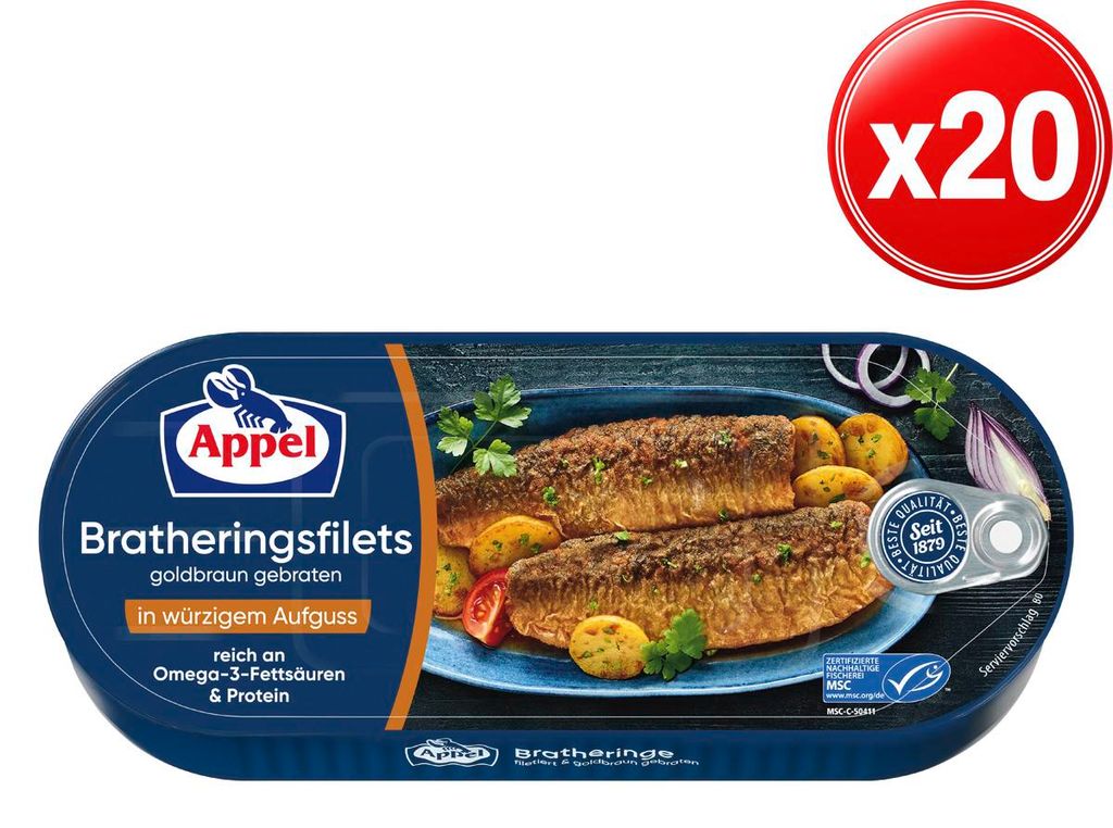 Appel filetti di aringa fritti in infusione piccante 325g Immagine del prodotto 