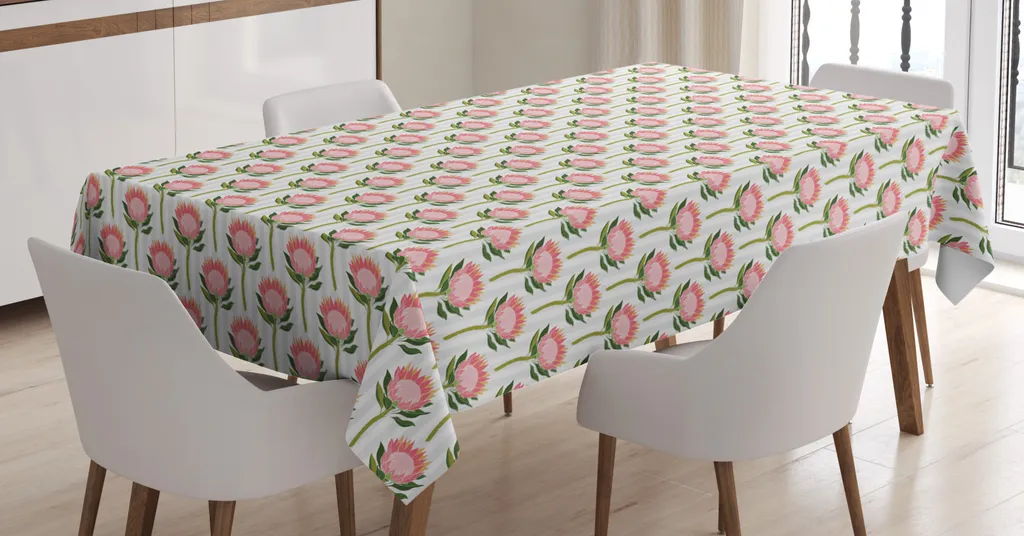 Tovaglia Floreale ABAKUHAUS Protea 140x200cm | Arredo Interno e Giardino