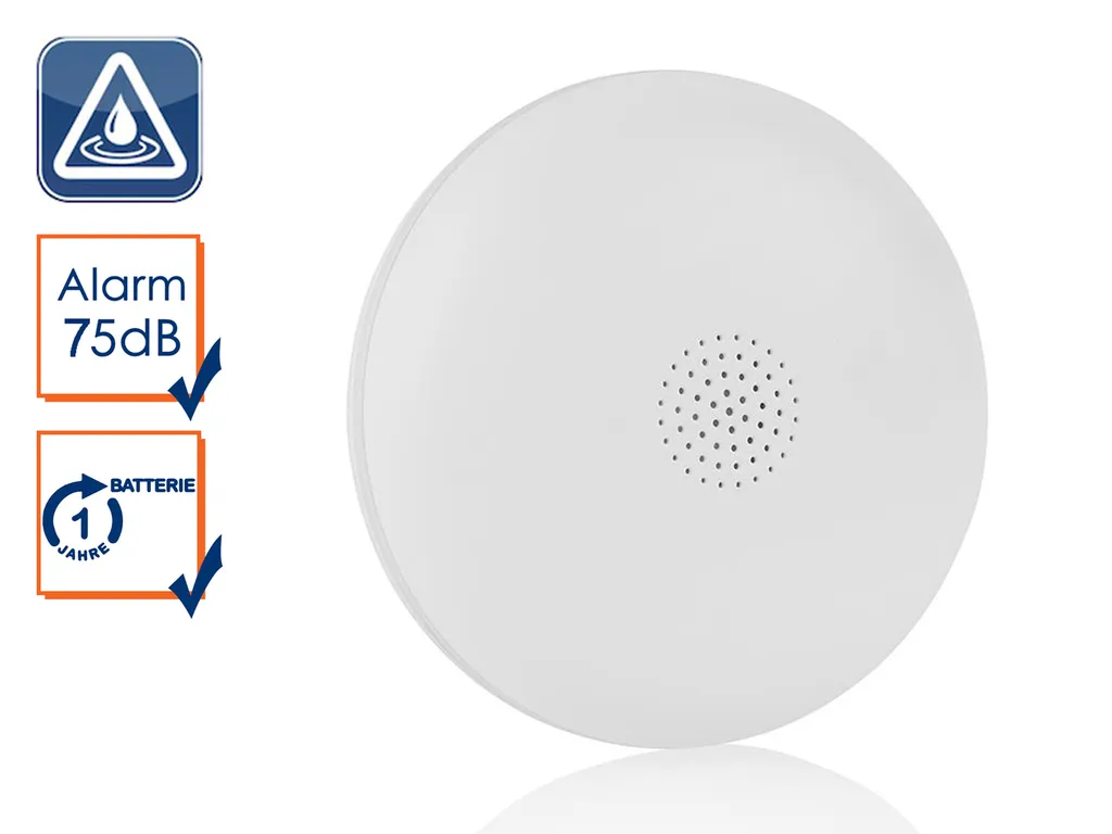 SMARTWARES FWA-184 Détecteur d'eau WLAN intelligent pour fuites maison