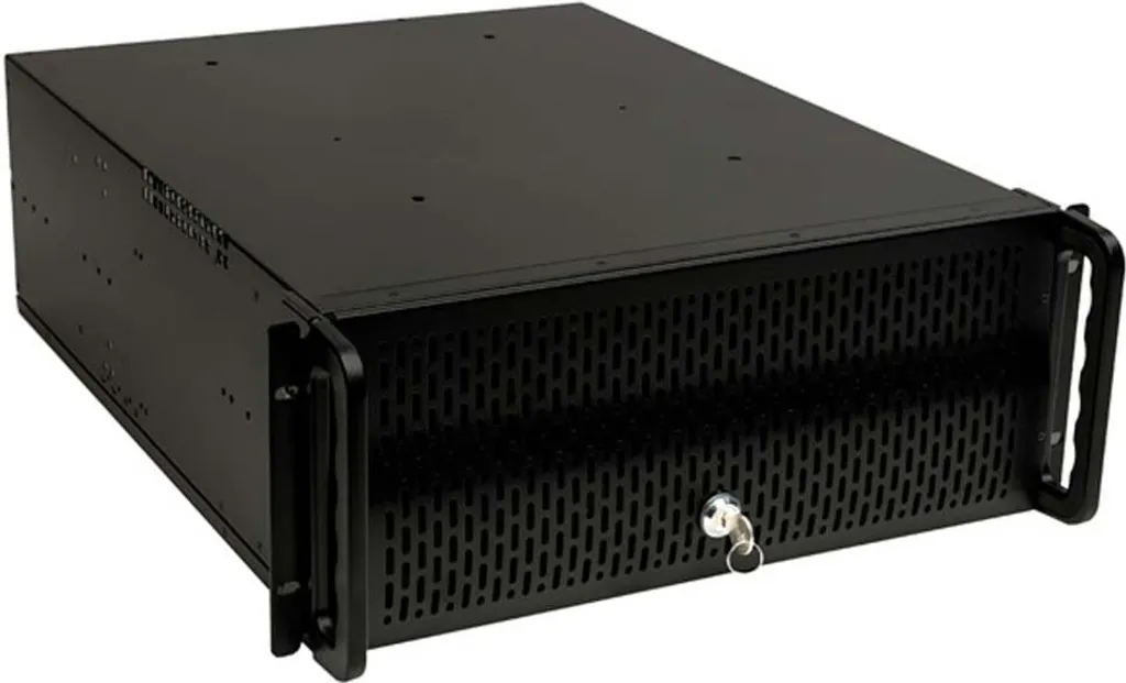 Unykach Uk 4129 4u 19'' Pc-tower-case Nero Taglia Unica / EU Plug Nero Taglia Unica