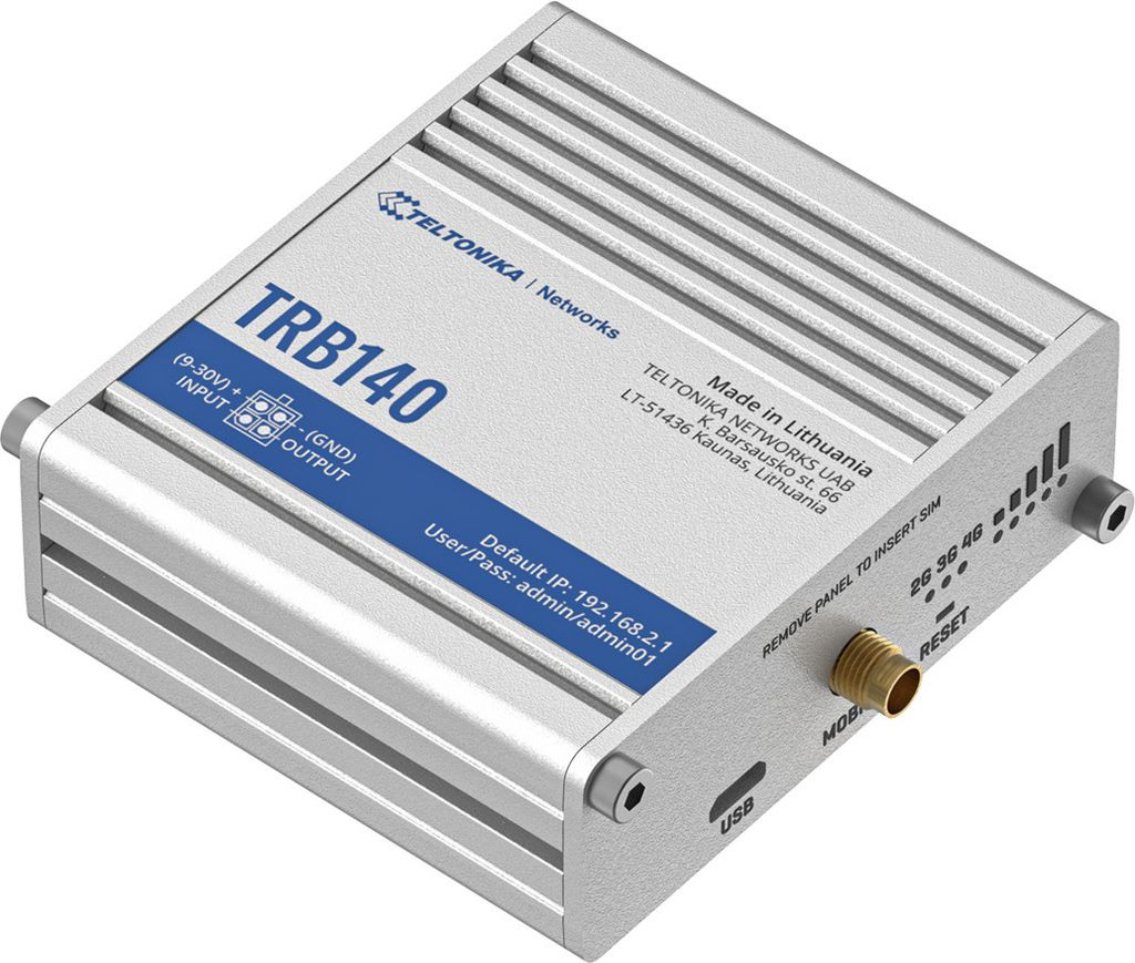 Teltonika TRB140 - Bramka Ethernet 4G/LTE Zdjęcie produktu
