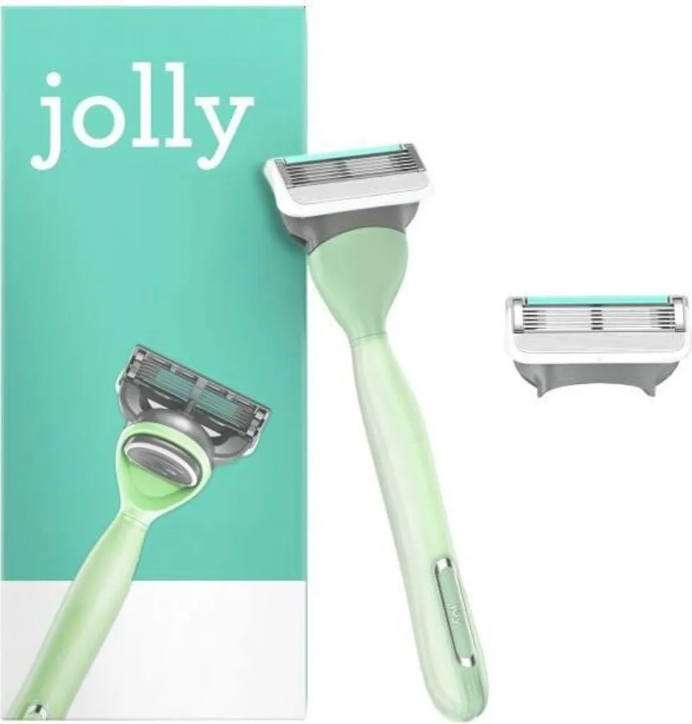 Fini les irritations avec le rasoir JOLLY Turquoise 2 lames pour femme