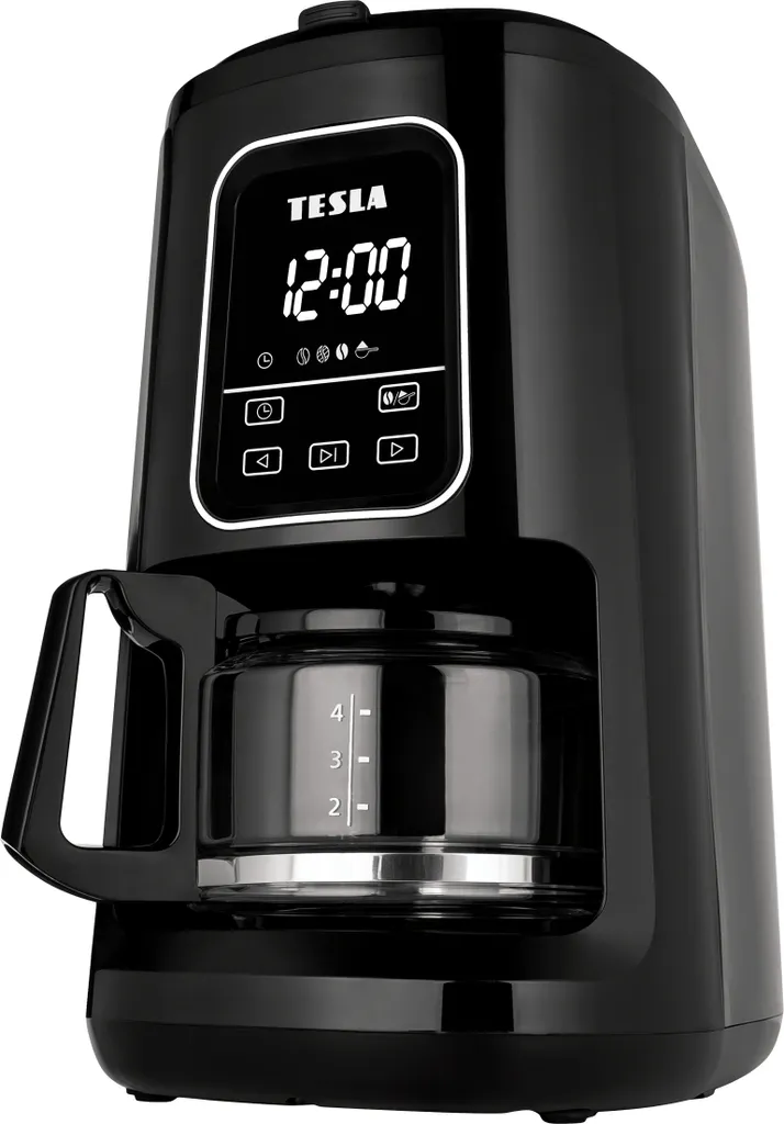 TESLA CoffeeMaster ES400 Machine à café avec broyeur intégré 900W