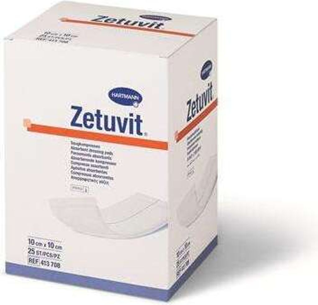 Zetuvit Plus Wundauflage saugstark 15x20 cm | Packung (10 Produktbild 
