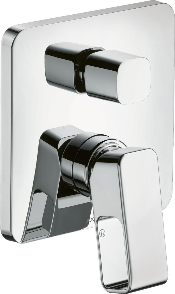 Einhebel-Wannenmischer AXOR URQUIOLA Unterputz brushed brass brushed brass