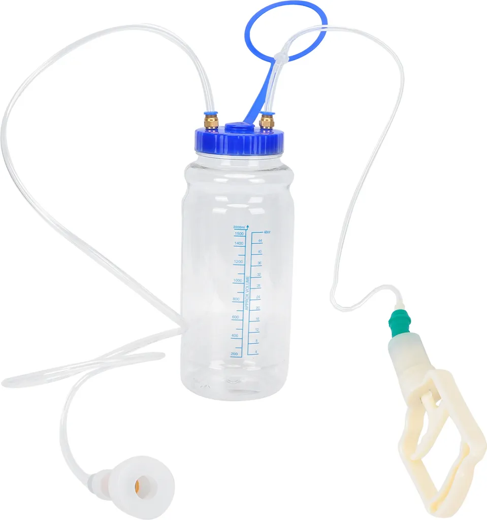 Trayeuse de chèvres portable manuelle avec pompe à vide à tête unique - 3
