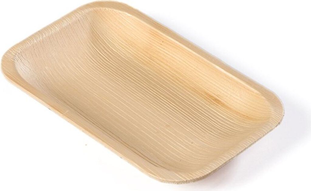 Sier Disposables 57540, Vorspeisenteller, Rechteckig, Holz, Produktbild 