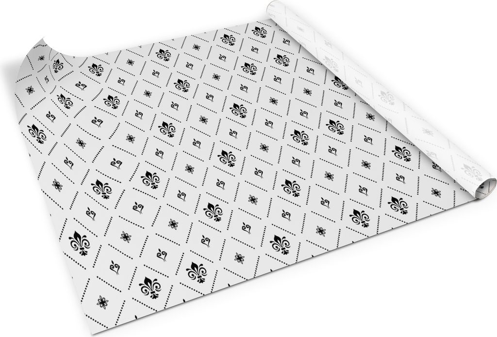 Königliche lilien– Möbelfolie selbstklebend – PVC Klebefolie für Möbel – Küche – Schränke – Möbelrenovierungsfolie – Möbeldekor...