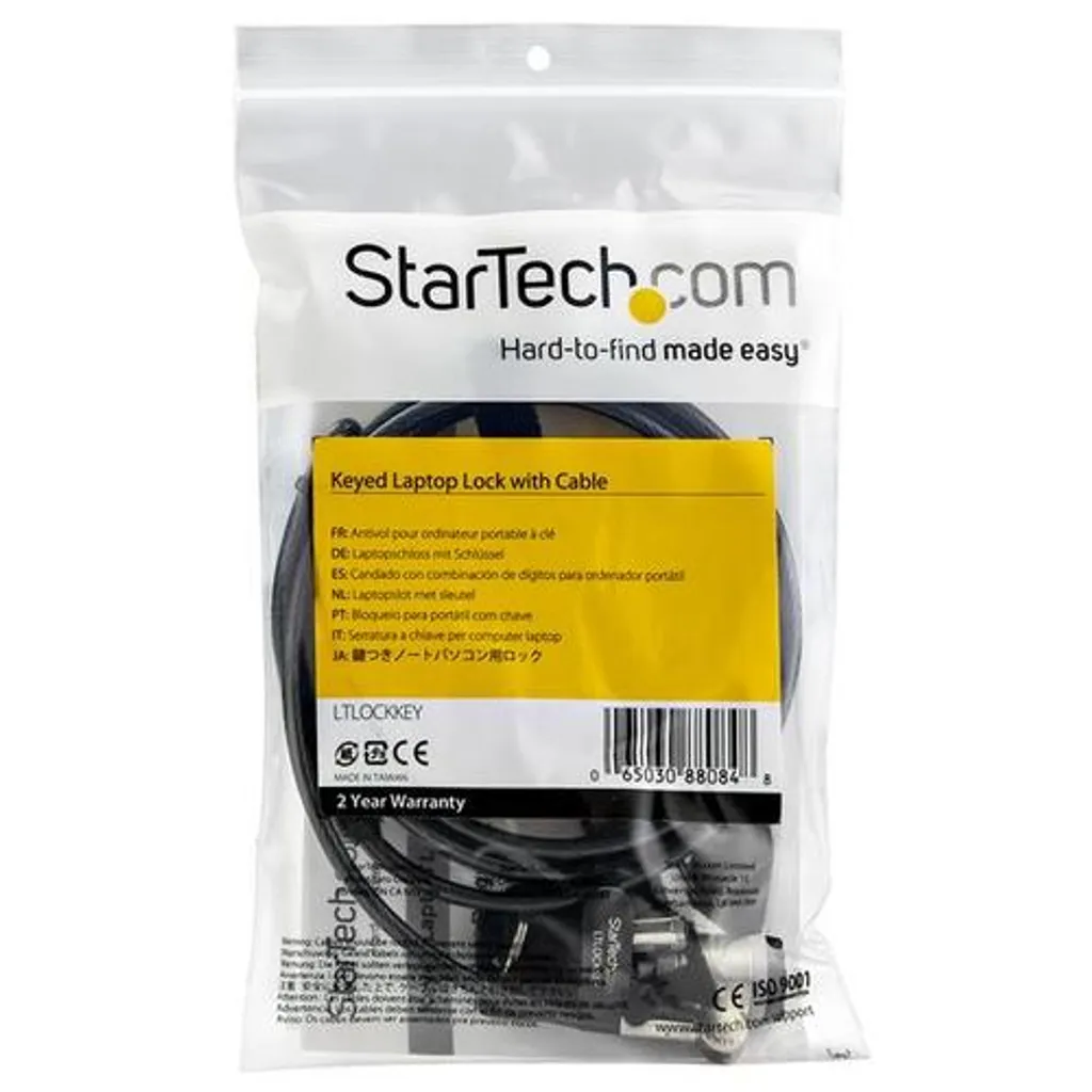 Câble de Sécurité PC Portable pour Bureau et Déplacement StarTech.com - 5