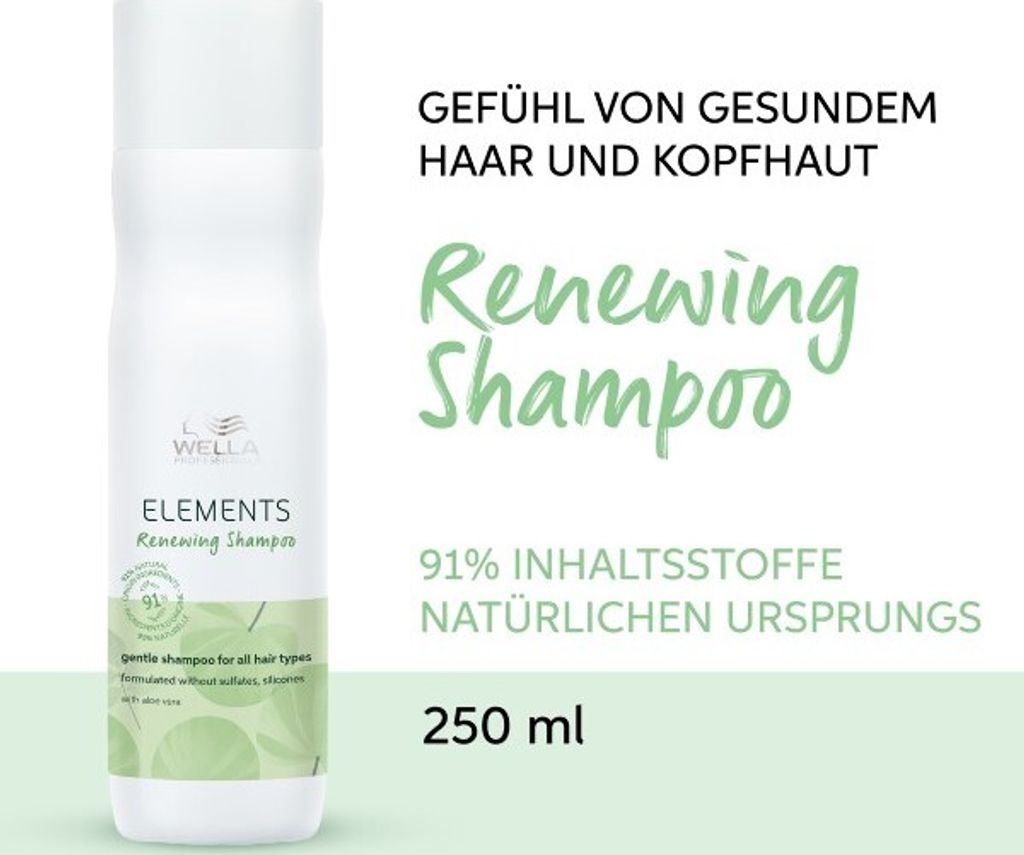 Wella Elements Renewing Shampoo 250ml Produktbild 9