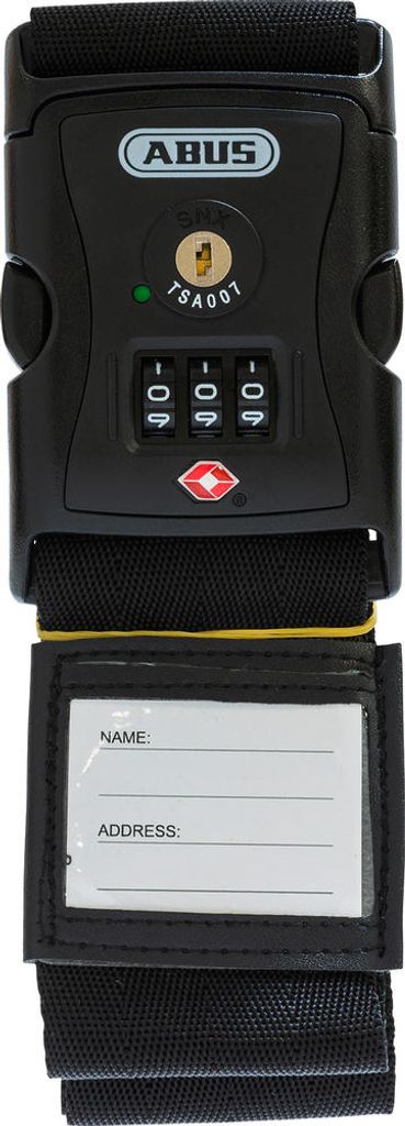 ABUS cinghia per bagagli 620TSA/192 nero - 87658 Immagine del prodotto 