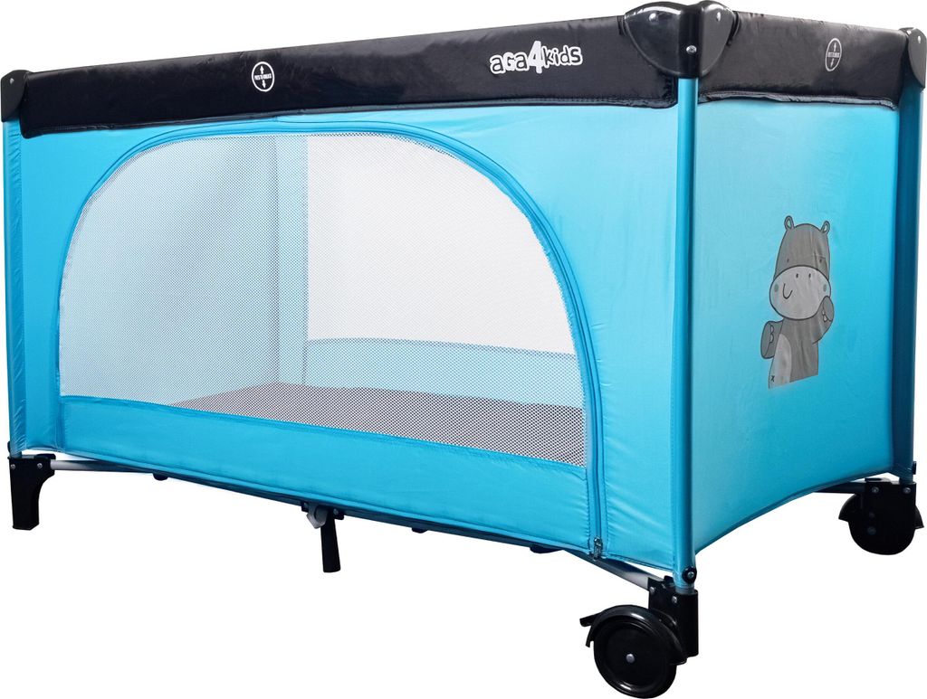 Aga4Kids Reisebett Kinderreisebett MR6675 Blau