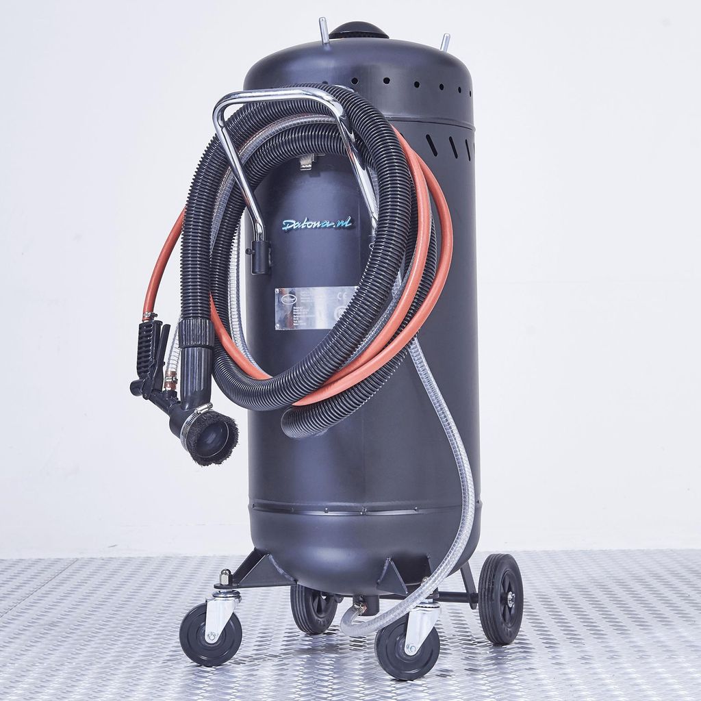 Verrijdbare straalketel met afzuiging - 80 liter Productafbeelding 