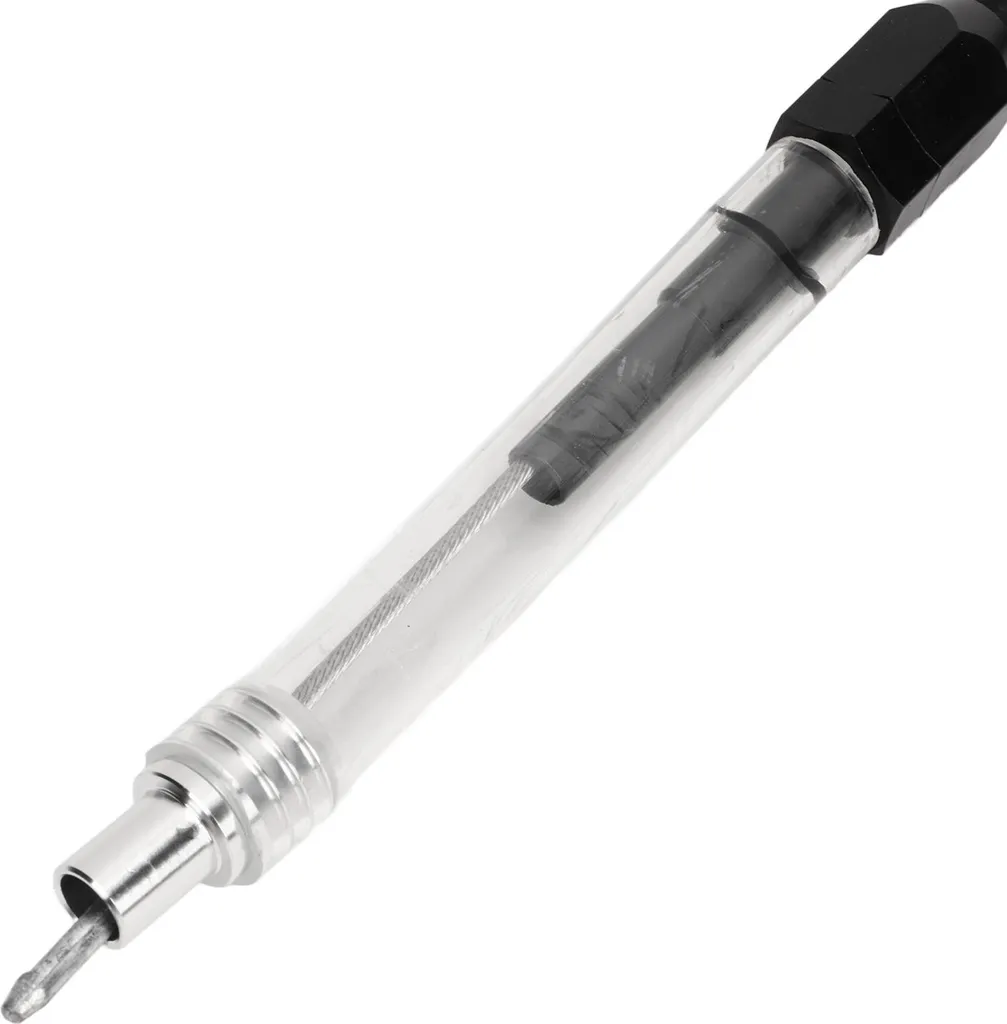 Asta di livello dell'olio flessibile per motore in acciaio inossidabile Strumento di misurazione del livello del liquido per LSX LS1 LS2 LS6 4,8L 5,7L 6,0L 6,2L Nero