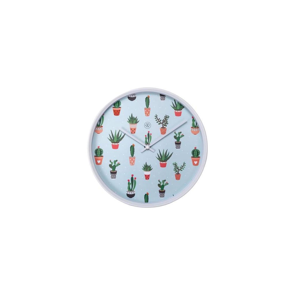 Cactus Wanduhr modern - Nextime Modell: 7348