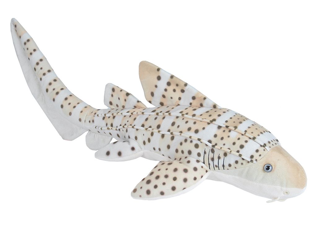 Wild Republic Plusch Plusch-Zebra-Hai - Haie/Fische - 75 cm