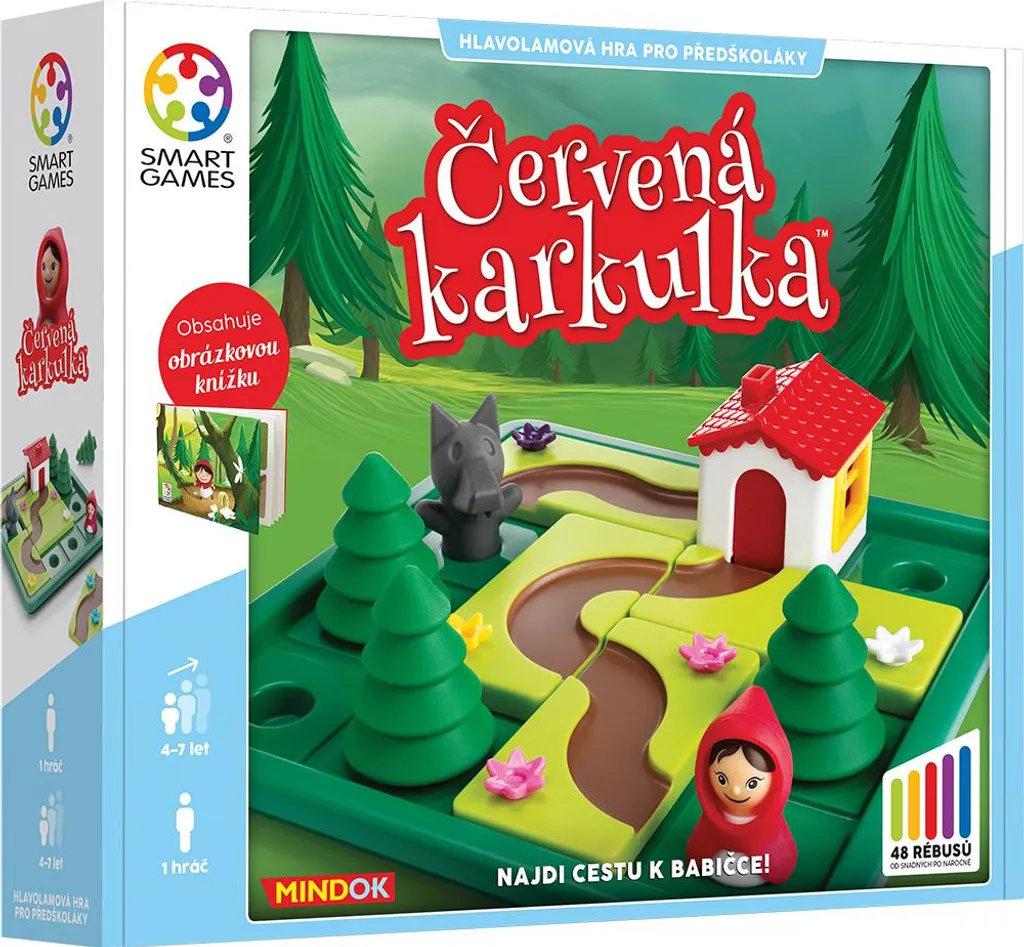 Améliorez la Concentration avec le Jeu Mindok SMART Chaperon Rouge - 5