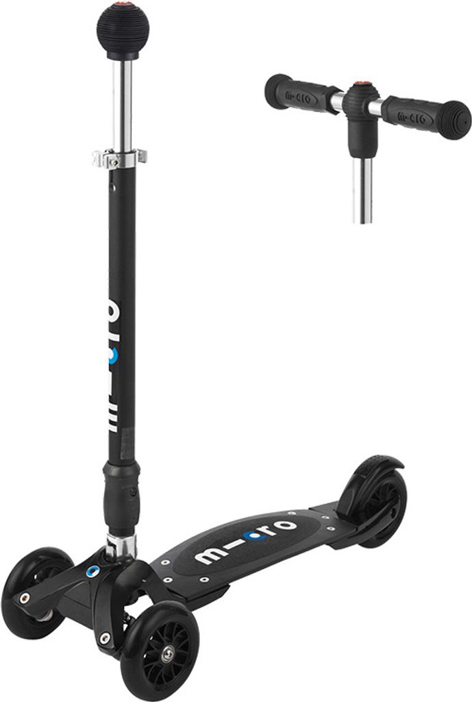 Micro Kickboard Compact schwarz Scooter