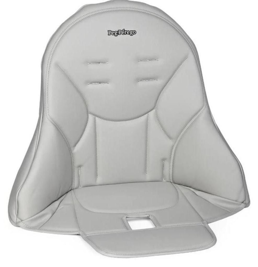 Peg Perego Hochstuhleinlage grau Bezug für Prima Pappa und Produktbild 
