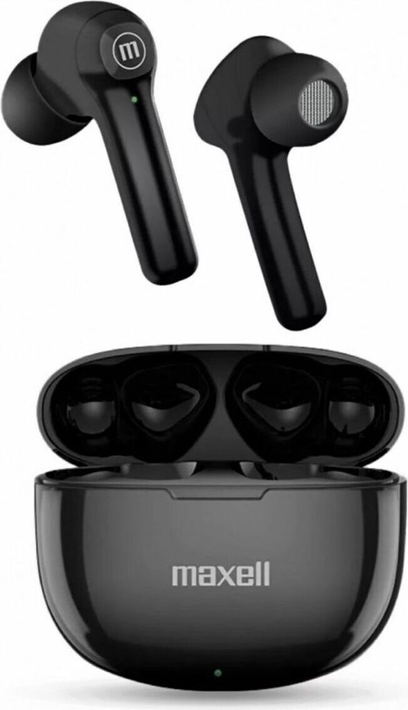 Maxell Dynamic+ kabellose Kopfhrer mit Ladecase Bluetooth schwarz (MAXELL DYNAMIC+ BLACK) (MAXELL DYNAMIC+ BLACK)