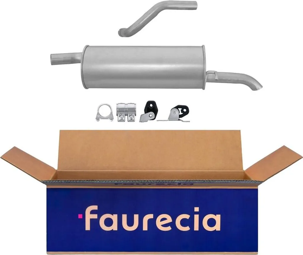 Pot d'échappement arrière adapté à SEAT CORDOBA FAURECIA Expertise