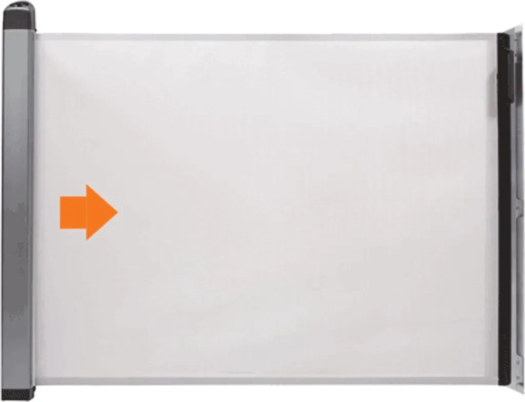 Lascal KiddyGuard Avant barrière de sécurité rétractable 120cm blanche - 19