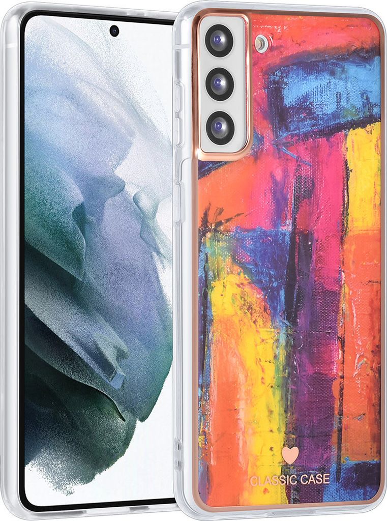 UNIQ Classic Case Samsung Galaxy S21 Plus TPU Back Cover - Graffiti Art