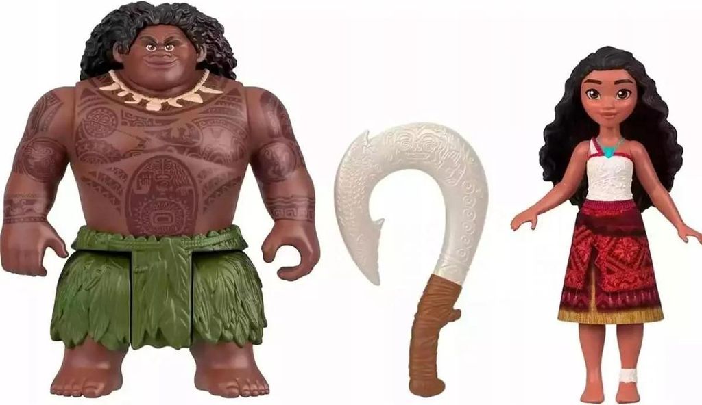 Disney Princess Packung 2 Mini Puppen Vaiana Und Maui Vaiana 2 Puppe Mehrfarbig Kinder Mehrfarbig One Size
