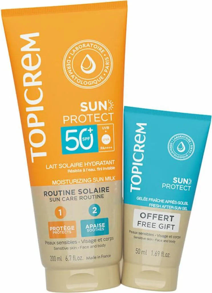 Set Solare HÜLLE SPF50+ Sport & Outdoor: 2 Spray ad Alta Tenuta