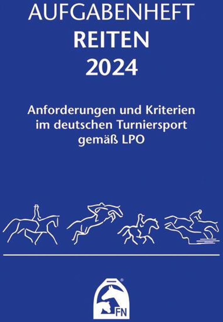 Aufgabenheft - Reiten 2024 Produktbild 