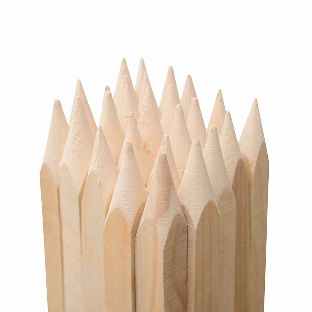 Holzpflöcke Hartholzpfähle 30cm - 25mmx25mm (25 Stk.) Produktbild 
