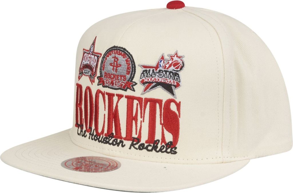 Mitchell & Ness Snapback Cap - RETRO FRAME Houston Rockets