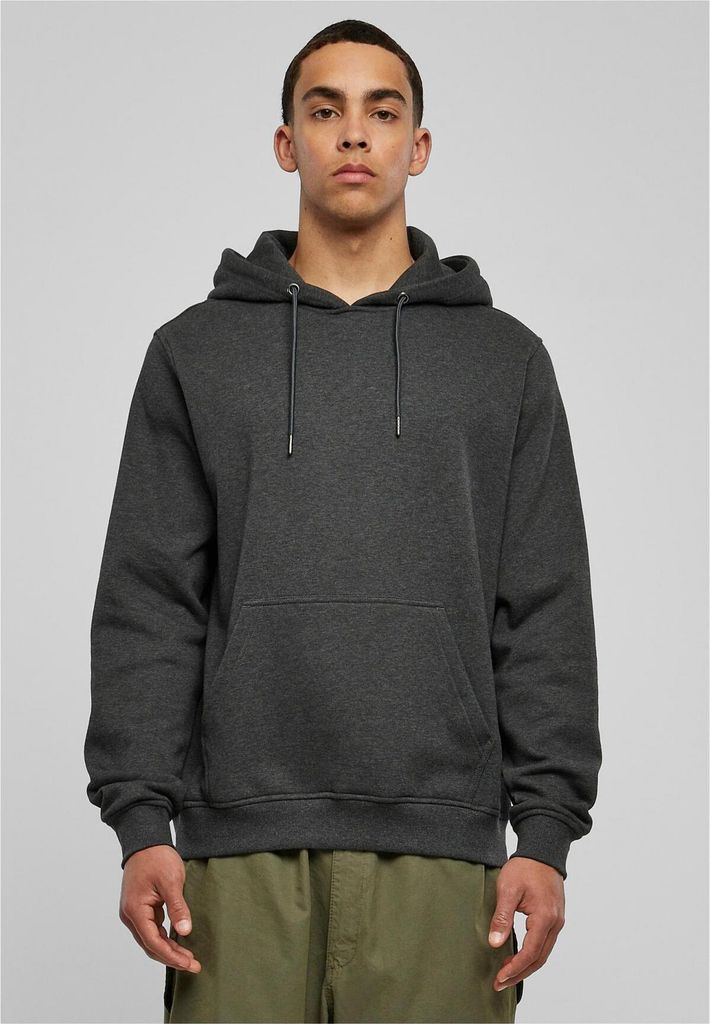 Urban Classics TB2392 | Basic Terry Hoody Kapuzenpulli Herren - Farbe: Charcoal - Größe: S