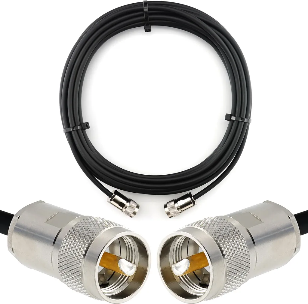 Prolunga Antenna 7m HF-240 PL259-PL259 Bassa Perdita Professionale