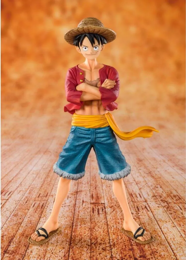 Figurine Luffy One Piece Effets Transparents Figuarts Zero 14 cm
