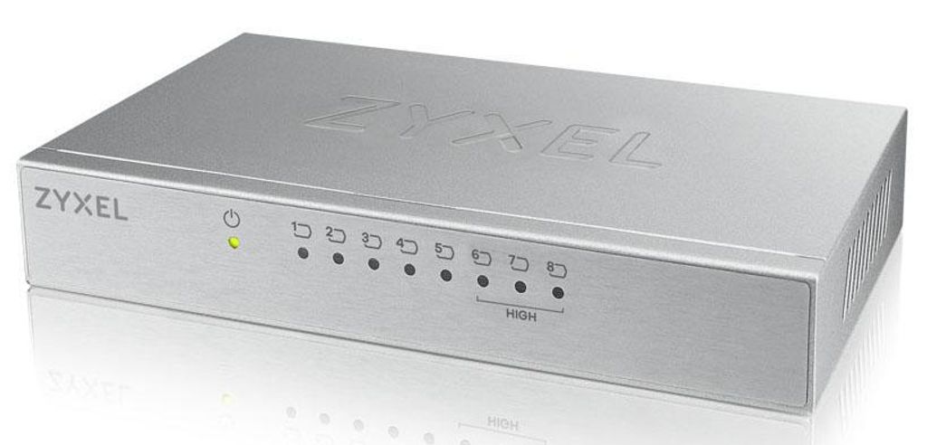 Zyxel ES-108A V3 Unmanaged Fast Ethernet (10/100) Produktbild 4