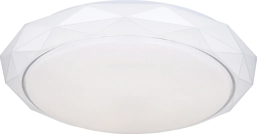 Lampada LED Soffitto Globo Metallo Bianco | Luce Calda per Famiglia