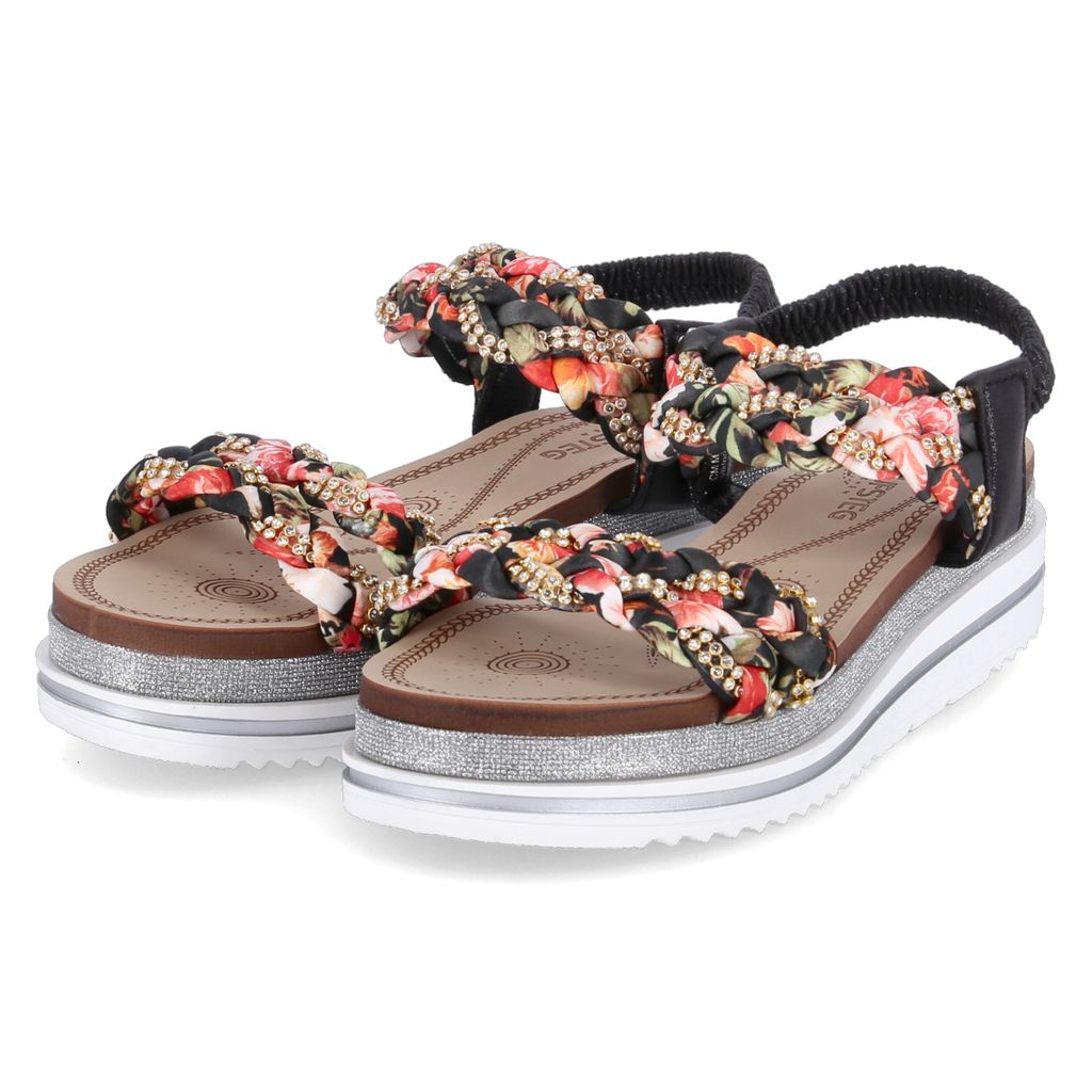 Laufsteg München Damenschuhe Sandalen Sandale Mehrfarbig Freizeit, Schuhgröße:38 EU