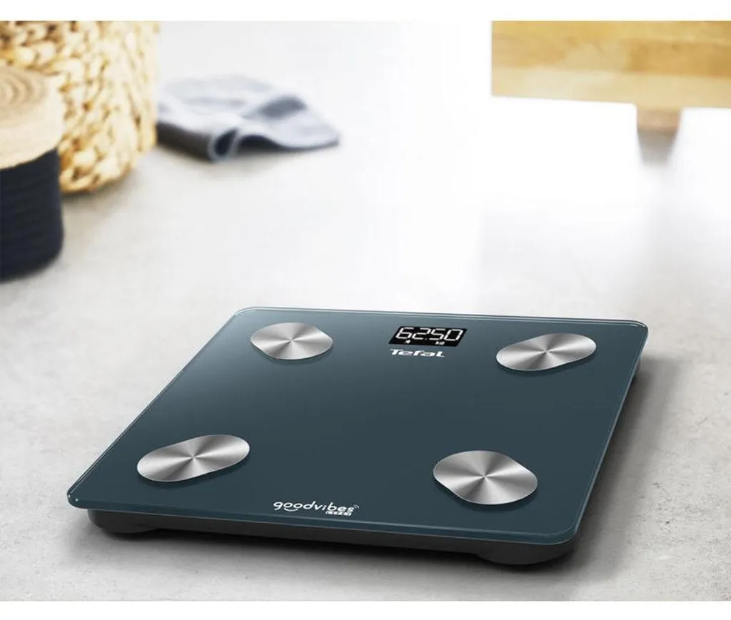 Pèse-personne Tefal Goodvibes Life+ connecté avec Analyse de 10 Indices - 11