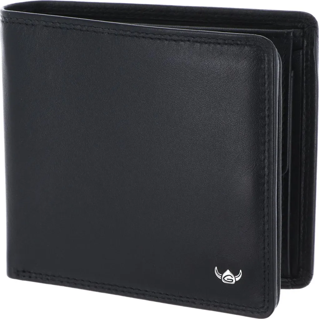 Portafoglio Uomo Golden Head 1134 Nero - Pelle e Protezione RFID