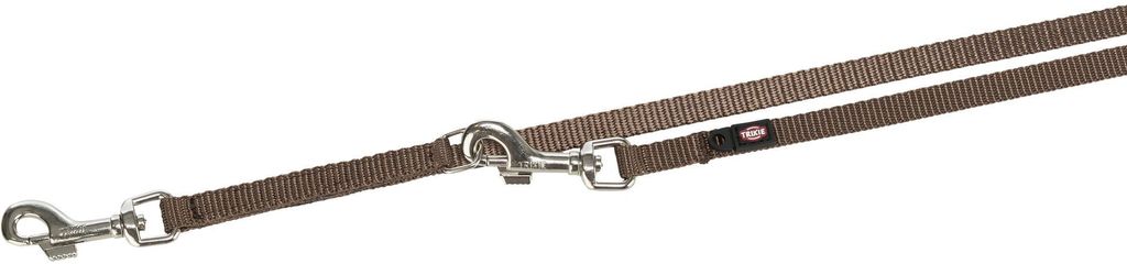 Trixie Dog Premium V-Leine, XS: 2,00 m/10 mm, haseln
